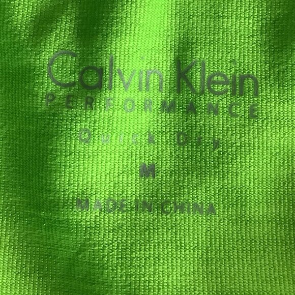 Calvin Klein Performance Quick Dry Womens Green Hooded Long Sleeve Ruched Top M - Picture 3 of 10